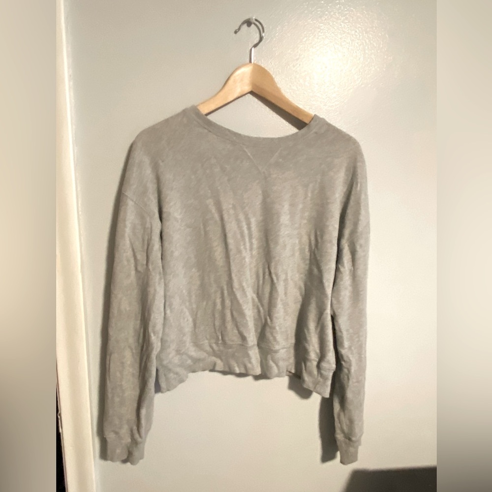 Cute Gray Crew Neck